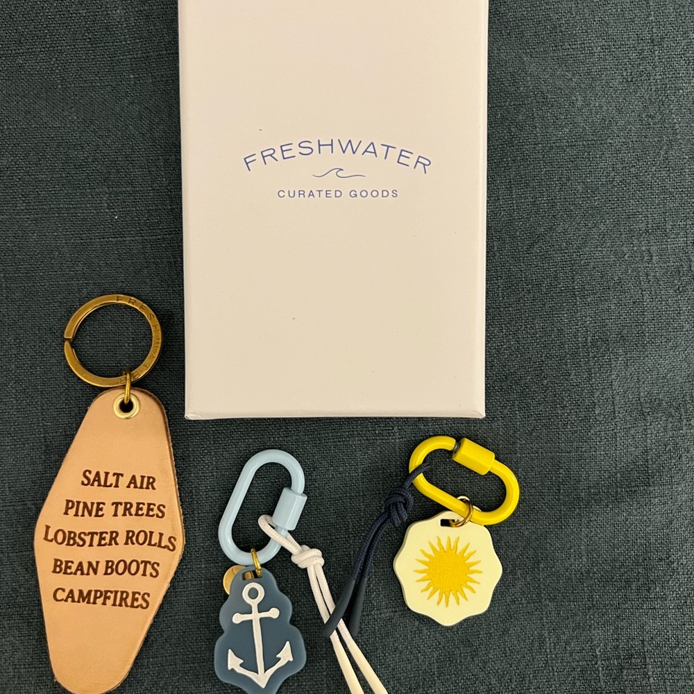 Freshwater Nautical Keyring/bag charm